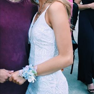 White Short Prom Dress